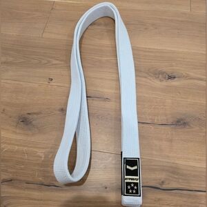 Hyperfly White Martial Arts Belt